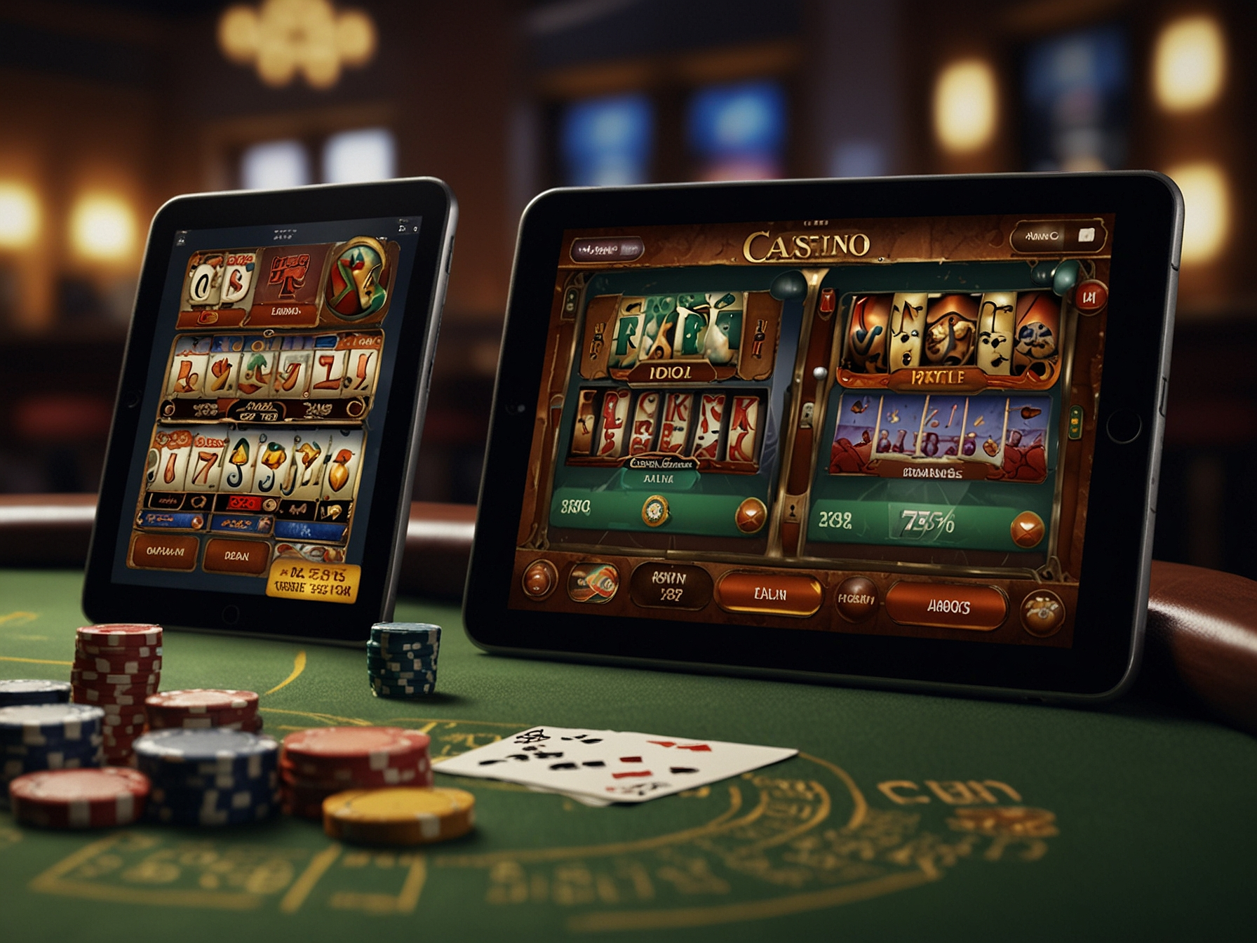 Wide selection of games